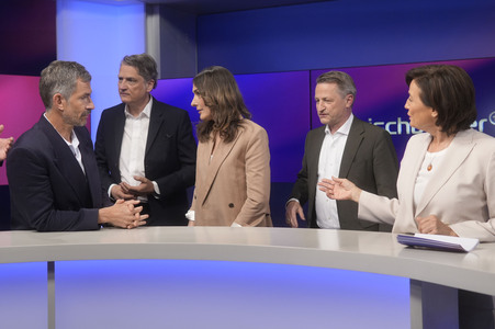 Talkshow 'maischberger' in Berlin