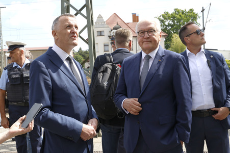 'Ortszeit Deutschland' mit dem Bundespräsidenten in Delitzsch