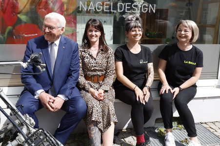 'Ortszeit Deutschland' mit dem Bundespräsidenten in Delitzsch