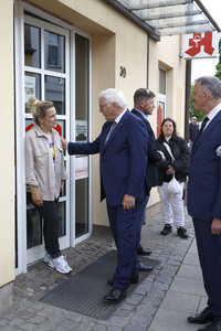 'Ortszeit Deutschland' mit dem Bundespräsidenten in Delitzsch