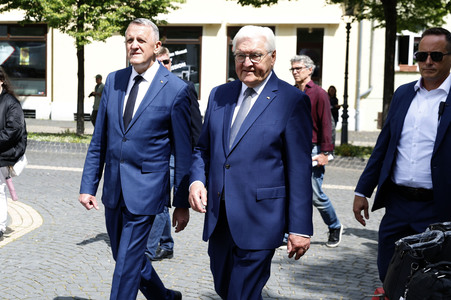 'Ortszeit Deutschland' mit dem Bundespräsidenten in Delitzsch