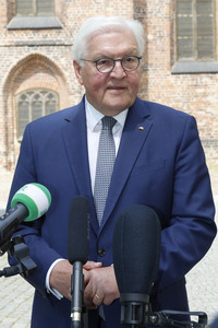 'Ortszeit Deutschland' mit dem Bundespräsidenten in Delitzsch