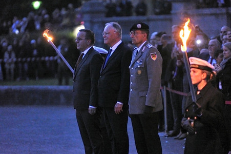 Abschied von Ministerpräsident Weil in Hannover