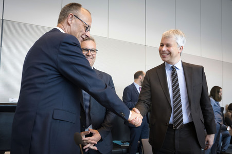 Fraktionssitzung der CDU/CSU-Bundestagsfraktion in Berlin