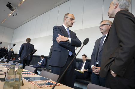 Fraktionssitzung der CDU/CSU-Bundestagsfraktion in Berlin