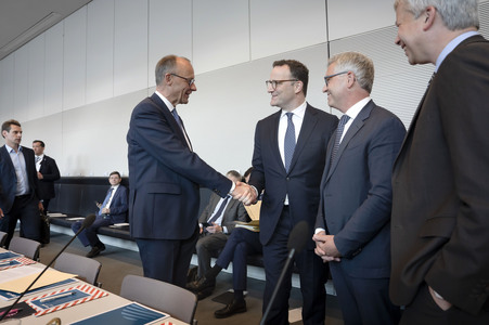 Fraktionssitzung der CDU/CSU-Bundestagsfraktion in Berlin