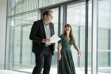 Pressestatement der Partei Die Linke in Berlin