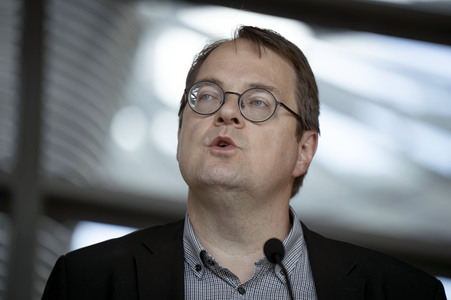 Pressestatement der Partei Die Linke in Berlin