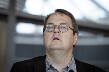 Pressestatement der Partei Die Linke in Berlin