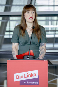 Pressestatement der Partei Die Linke in Berlin
