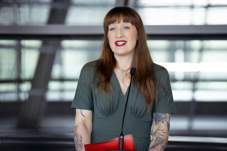 Pressestatement der Partei Die Linke in Berlin