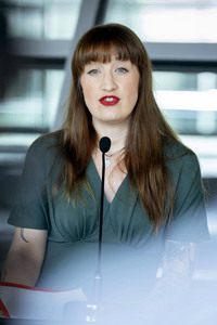 Pressestatement der Partei Die Linke in Berlin