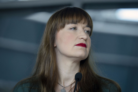 Pressestatement der Partei Die Linke in Berlin