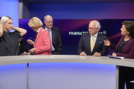Talkshow 'maischberger' in Berlin