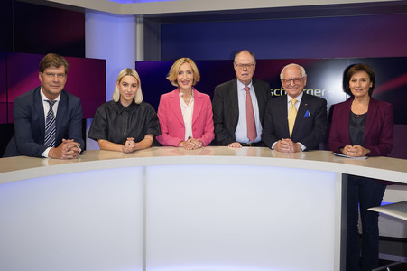 Talkshow 'maischberger' in Berlin