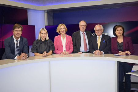 Talkshow 'maischberger' in Berlin