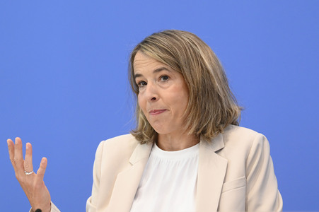 Bundespressekonferenz zur Vorstellung des Frühjahrsgutachten 2025 in Berlin