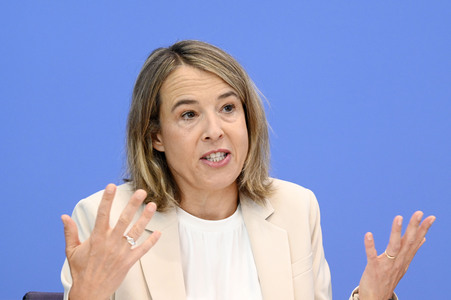 Bundespressekonferenz zur Vorstellung des Frühjahrsgutachten 2025 in Berlin