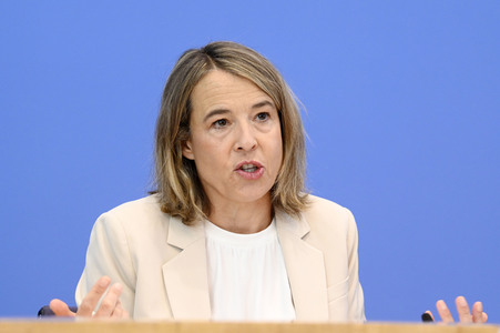 Bundespressekonferenz zur Vorstellung des Frühjahrsgutachten 2025 in Berlin