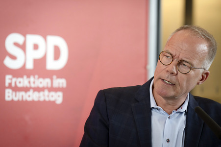 Fraktionssitzung der SPD-Bundestagsfraktion in Berlin