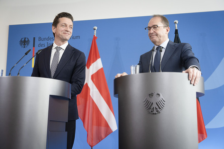 Empfang des dänischen Integrationsministers in Berlin