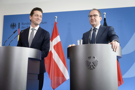 Empfang des dänischen Integrationsministers in Berlin