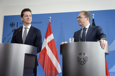 Empfang des dänischen Integrationsministers in Berlin