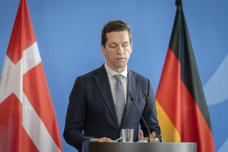 Empfang des dänischen Integrationsministers in Berlin