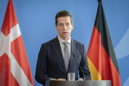 Empfang des dänischen Integrationsministers in Berlin