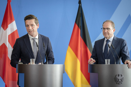 Empfang des dänischen Integrationsministers in Berlin