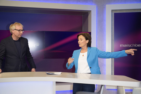 Talkshow 'maischberger' in Berlin