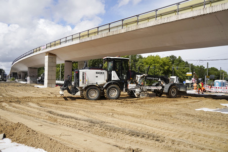 Abriss der kaputten Wuhlheide-Brücke in Berlin
