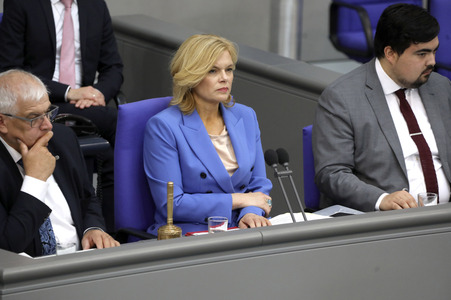 8. Sitzung des Deutschen Bundestages in Berlin