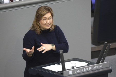 8. Sitzung des Deutschen Bundestages in Berlin