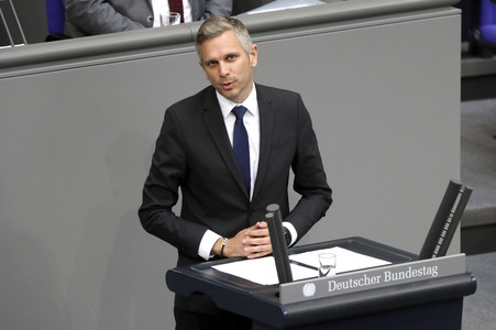 8. Sitzung des Deutschen Bundestages in Berlin