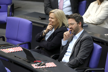 8. Sitzung des Deutschen Bundestages in Berlin