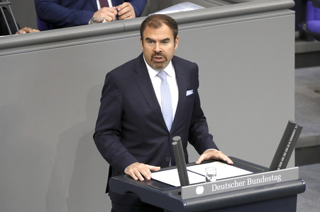 8. Sitzung des Deutschen Bundestages in Berlin