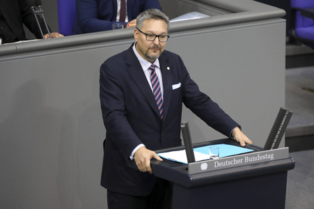 8. Sitzung des Deutschen Bundestages in Berlin