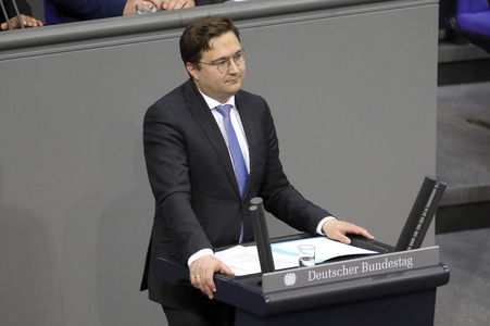 8. Sitzung des Deutschen Bundestages in Berlin