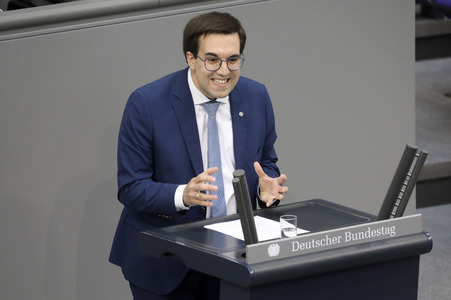 8. Sitzung des Deutschen Bundestages in Berlin