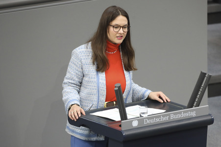 8. Sitzung des Deutschen Bundestages in Berlin