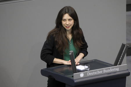 8. Sitzung des Deutschen Bundestages in Berlin