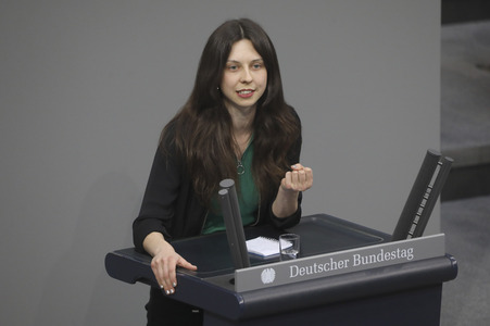 8. Sitzung des Deutschen Bundestages in Berlin