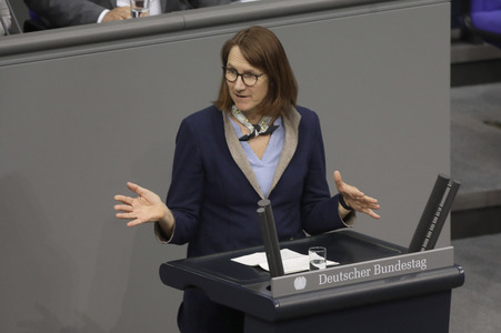 8. Sitzung des Deutschen Bundestages in Berlin