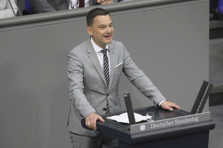 8. Sitzung des Deutschen Bundestages in Berlin