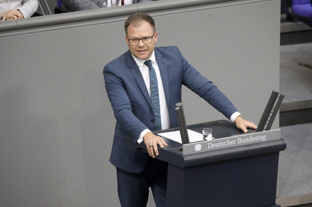 8. Sitzung des Deutschen Bundestages in Berlin