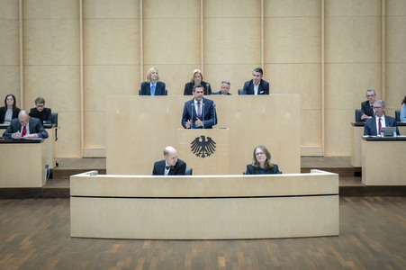 1054. Bundesratssitzung in Berlin
