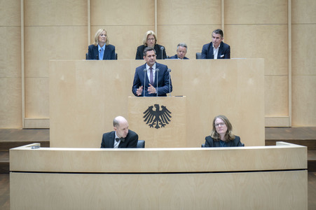 1054. Bundesratssitzung in Berlin