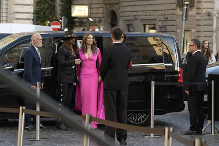 Ausstellungseröffnung 'Orizzonti Rosso' in Rom