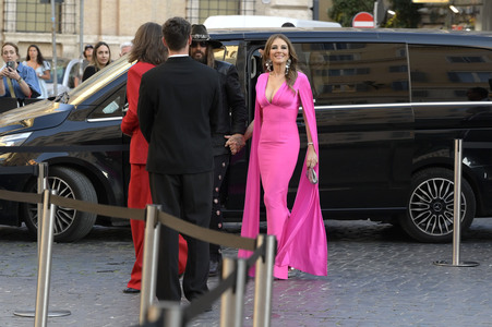 Ausstellungseröffnung 'Orizzonti Rosso' in Rom